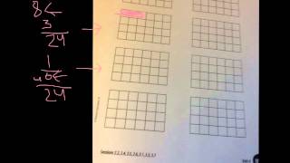 Fractions on grids