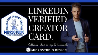 Official Unboxing | Linkedin Creators Card | MicroStudio