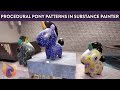 Procedural Pony Patterns in Substance Painter | Tutorial | TimefireVR