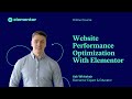 [00] Website Performance Optimization With Elementor