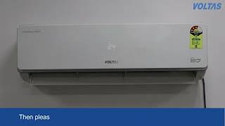 Voltas Air Conditioner| Which model of AC allows hot air?