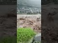 200mm of rainfall in 10 hours in northern sichuan today severe flooding in qingchuan county