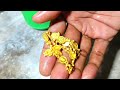 gold lakshmi kasu mala kasulaperu design how it s made 4k video rkgolddesign jewellerymaking