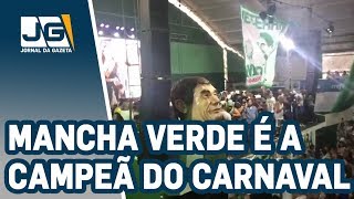 Mancha Verde é a campeã do Carnaval paulista