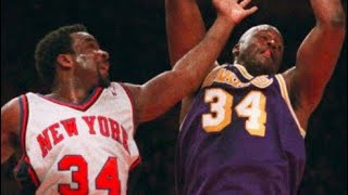 Charles Oakley Lockdown Defensive on Shaquille O'Neal Comp