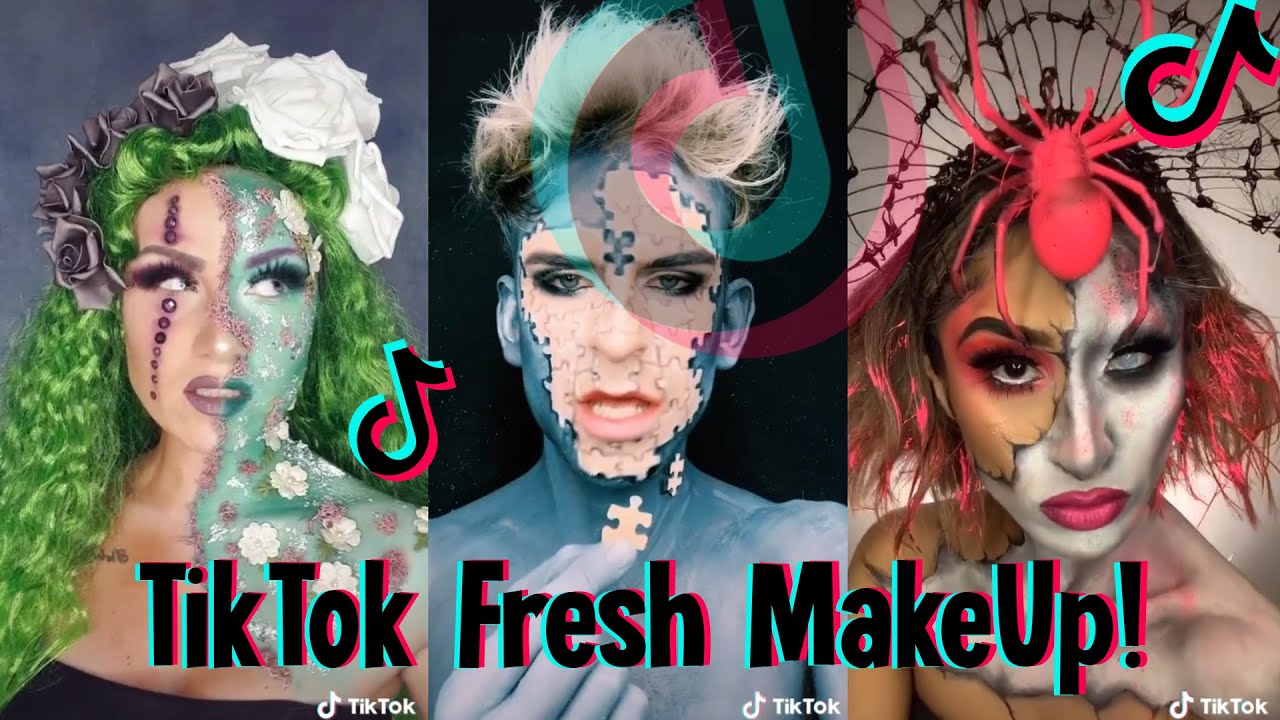Tiktok Makeup Compilation Crazy Makeup 11 Youtube