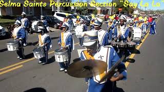 Selma Saints Percussion Section \