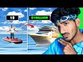 I upgraded boat from 1$ to $10,00,00,000 boat in GTA5