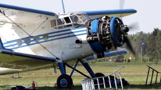 WMSpotters.pl | Antonov An-2 SP-WME | Rozruch i próba silnika | Akcja Lisy EPOD 2014