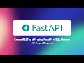 Create REST API using FastAPI and SQLalchemy with async requests | FastAPI | Python