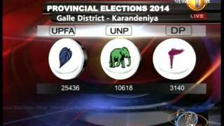 provincial elections results 2014 19