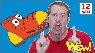 Dress Up with Steve and Maggie Stories for Kids | Magic Learning Wow English TV | Speaking English