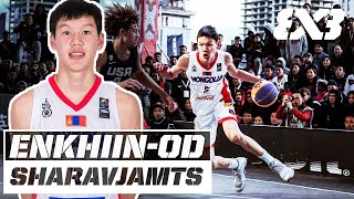 Mongolian Shark - Enkhiin-Od Sharavjamts 🇲🇳 | FIBA 3x3 Basketball Mixtape Monday