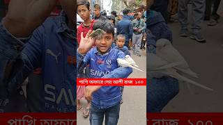 পাখি অফারে দেয় আলী রাজ ১০০ করে | Mirpur 1 Pakhir hat | Pakhi | Tiya Pakhi | Pakhi | পাখি #shorts