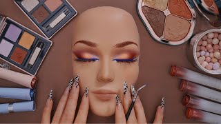 ASMR Luxury Glam Makeup Application