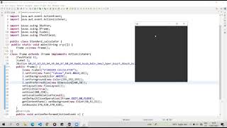 Simple Calculator in Java(GUI) using Eclipse (Part-1)
