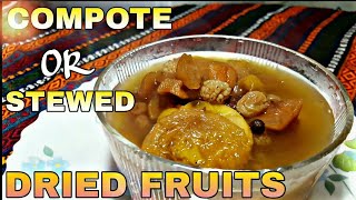 COMPOTE / STEWED DRIED FRUITS | TURKISH HOŞAF