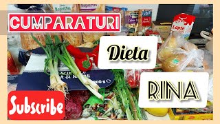 Cumpărături pentru DIETA RINA, LIDL,PROFI, 2PASI de 254 lei. 27.01.2022