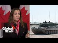 Could Canada send tanks to Ukraine? 