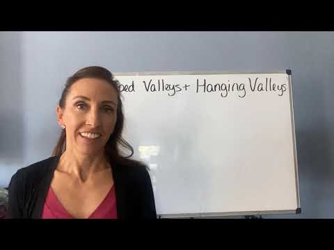 How do glaciers carve out valleys quizlet?