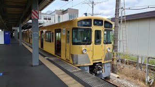 【新2000系にも廃車の波が】西武新2000系 2057f 拝島発車