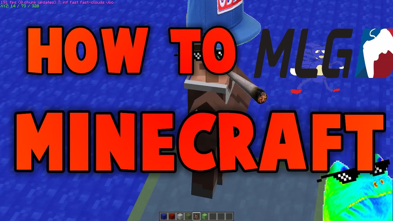 How To Mlg Minecraft Youtube