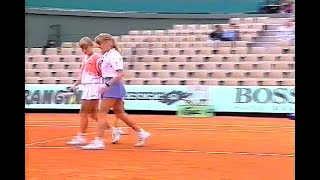 Graf/Huber vs. Demongeot/Tauziat Roland Garros 1992 QF 🆕