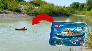 Will this LEGO ship float in a real river?!