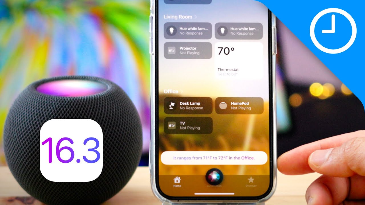 Hands-on: 16.3 changes and features for HomePod and HomePod mini