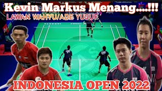 Kevin/Markus vs Wahyu/Ade Yusuf I Indonesia Open 2022