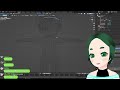 【作業雑談】推しを勝手に立体化しながらおしゃべりする【blender vrm】