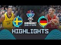 Sweden 🇸🇪 vs Germany 🇩🇪 | Highlights | FIBA EuroBasket 2025 Qualifiers