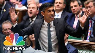 U.K. Prime Minister Rishi Sunak Faces Off With Opposition Lawmakers For First Time
