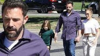 Ben Affleck holds hands with Jennifer Lopez and his son Samuel during LA errand runs - KM Gossips