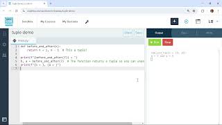 5E. Tuples in Python