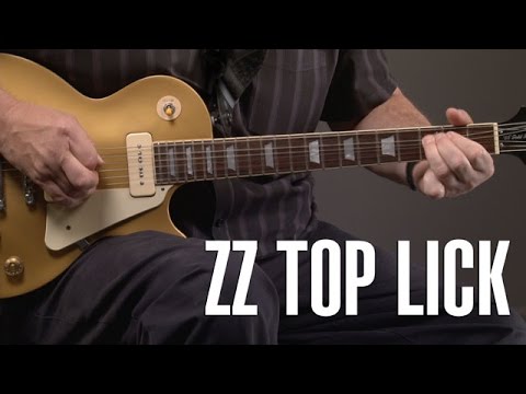 Zz Top Guitar Lick Lesson Youtube