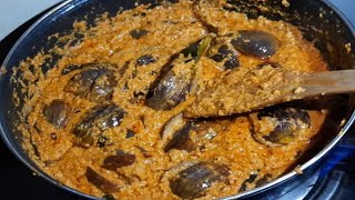 ಎಣ್ಣೆ ಬದನೇಕಾಯಿ ಮಸಾಲಾ | Brinjal Masala Recipe in Kannada | My World