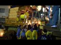 超～ド迫力！！川越祭り　　夜の曳.っかわせ（菅原道真の山車）