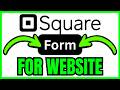 How To CREATE A FORM For Square Online Website (QUICK & EASY) 2026