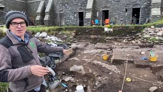 Exciting archaeological find at Bamburgh Castle