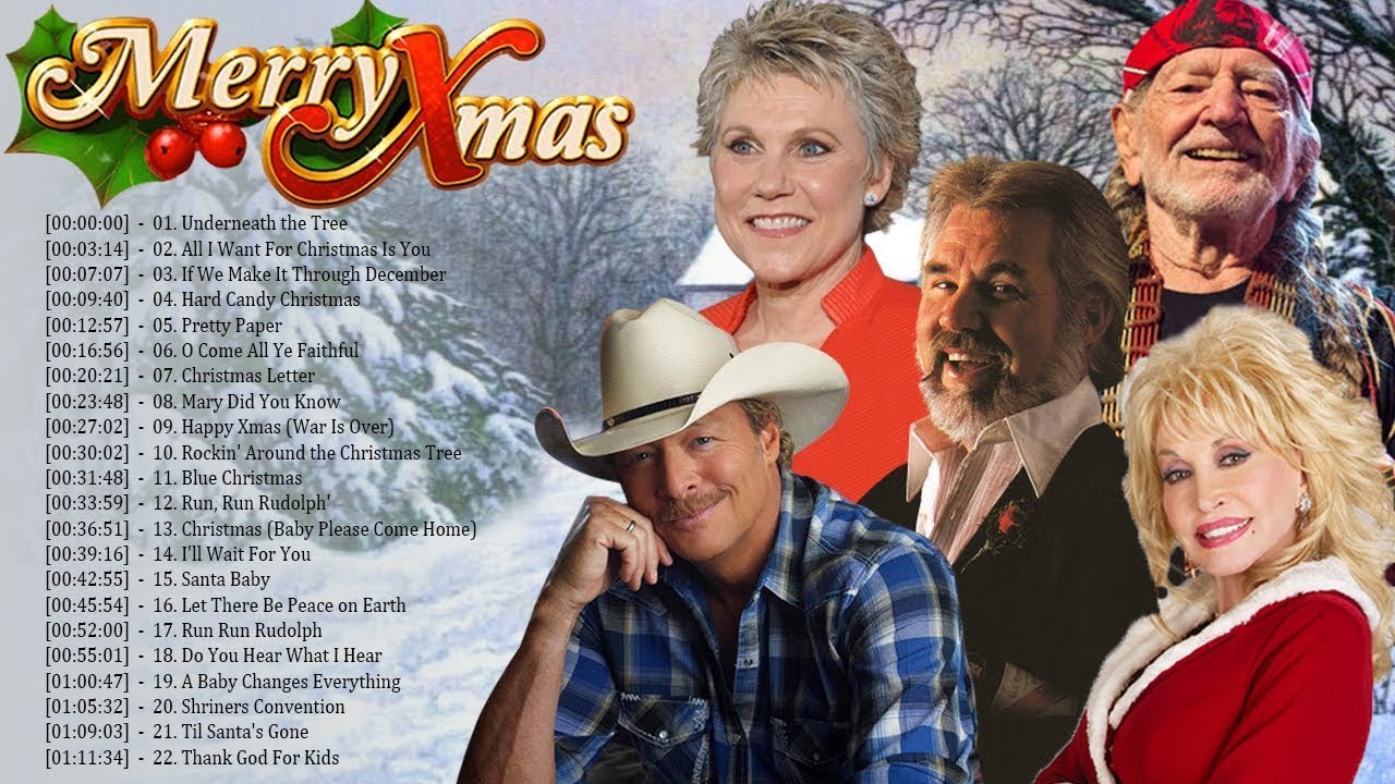 Best Country Christmas Songs All Time 🌟 Top Classic Country Christmas ...