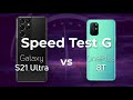 Samsung Galaxy S21 Ultra (Snapdragon 888) vs OnePlus 8T (Snapdragon 865)