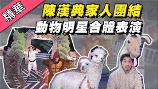 【陳漢典的家人上節目合體表演！動物明星、草尼馬都來了！！】綜藝大熱門 精華