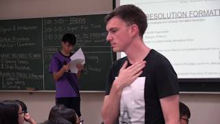 葳格模擬聯合國 代表訓練 delegate training