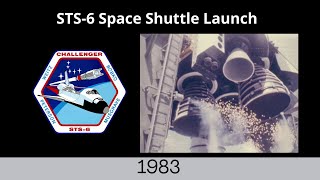 Space Shuttle STS-6 Launch Footage - Video Enhanced