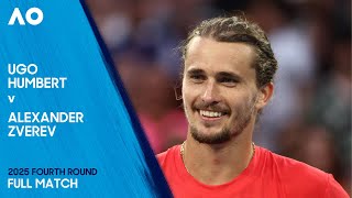 Ugo Humbert v Alexander Zverev Full Match | Australian Open 2025 Fourth Round