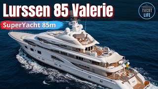 Inside the €120 million 2011 Lurssen 85 M/Y Valerie SuperYacht | Another Gem From Lurssen Yachts