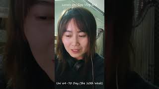 New Song - Luna's Uni Day #vlog (the 10th Week) Day64 - Day70 #univlog