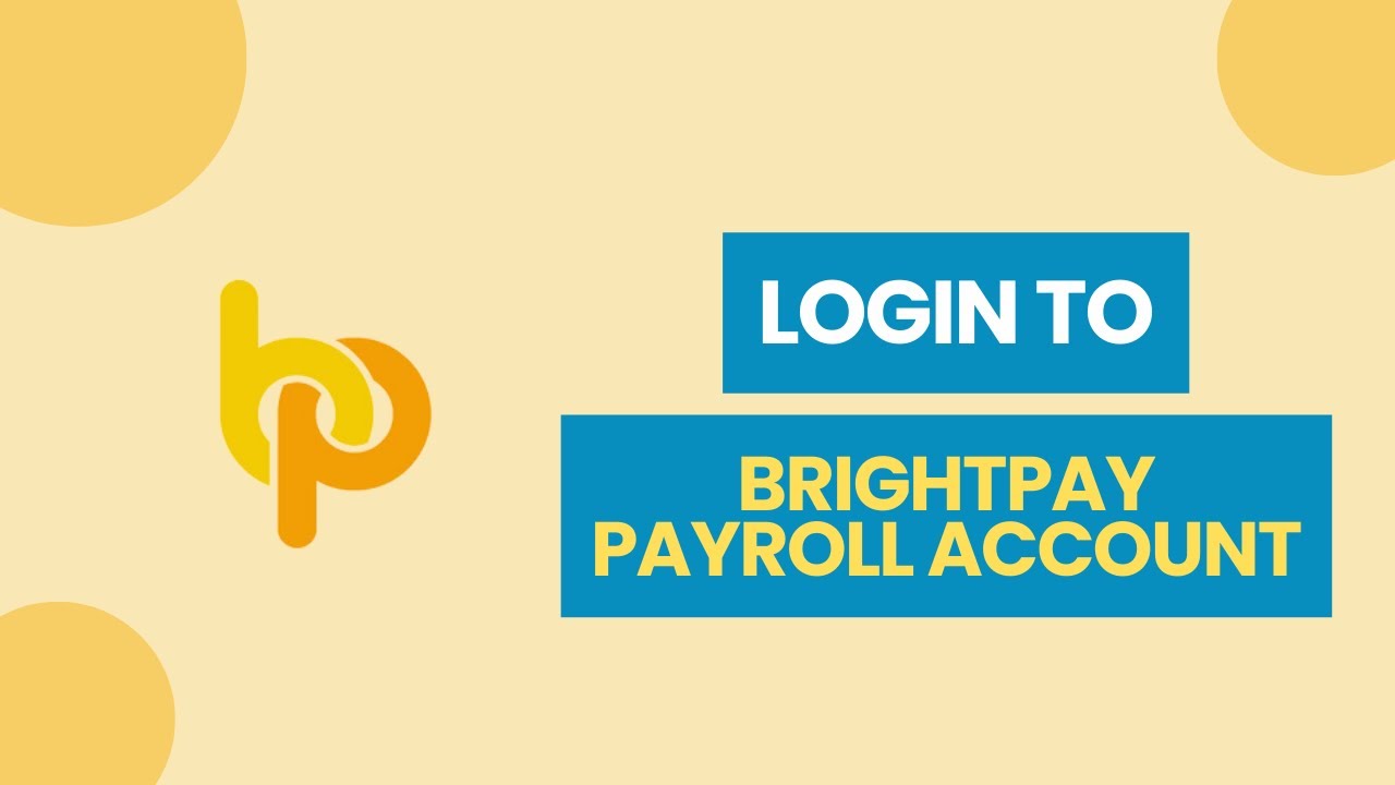How To Login To Brightpay Payroll Account 2024 Youtube
