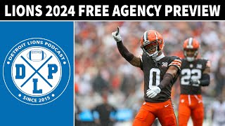 Detroit Lions 2024 Free Agency Preview | Detroit Lions Podcast